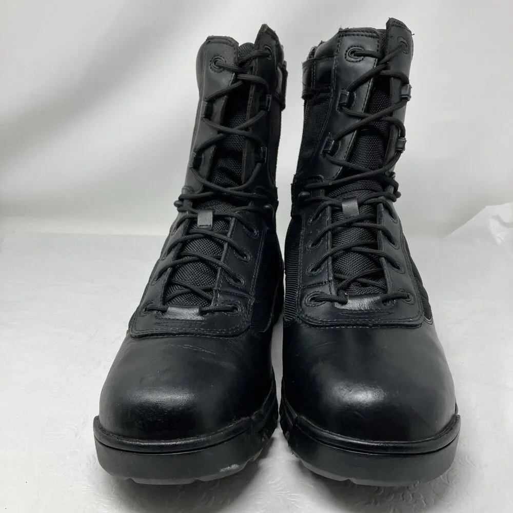 Bates Mens Tactical Sport Side Zip Composite Toe Black Boots E02261 Sz 15 Combat